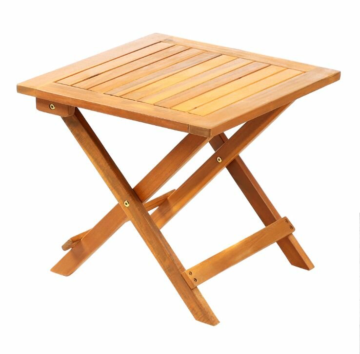 Столик складной 45х45х40 см акация