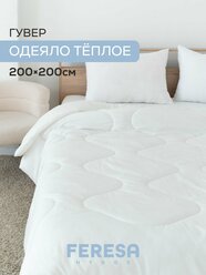 Одеяло 2 спальное 200х200 всесезонное "Гувер"