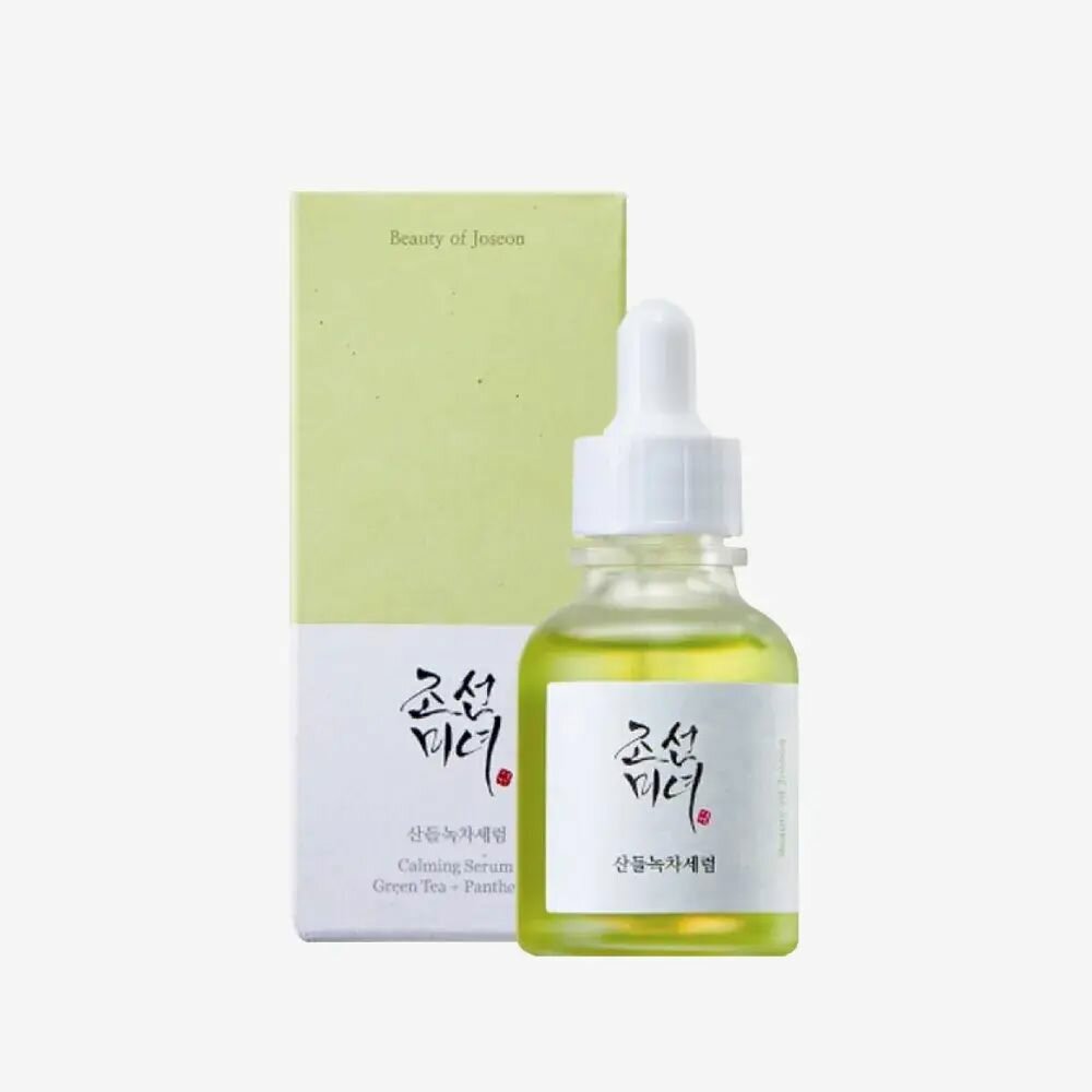 BEAUTY OF JOSEON Сыворотка для лица успокаивающая Calming Serum: Green tea+Panthenol (30 мл) — фото 1