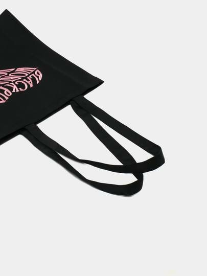 Сумка шоппер , фактура гладкая, черный — фото 1