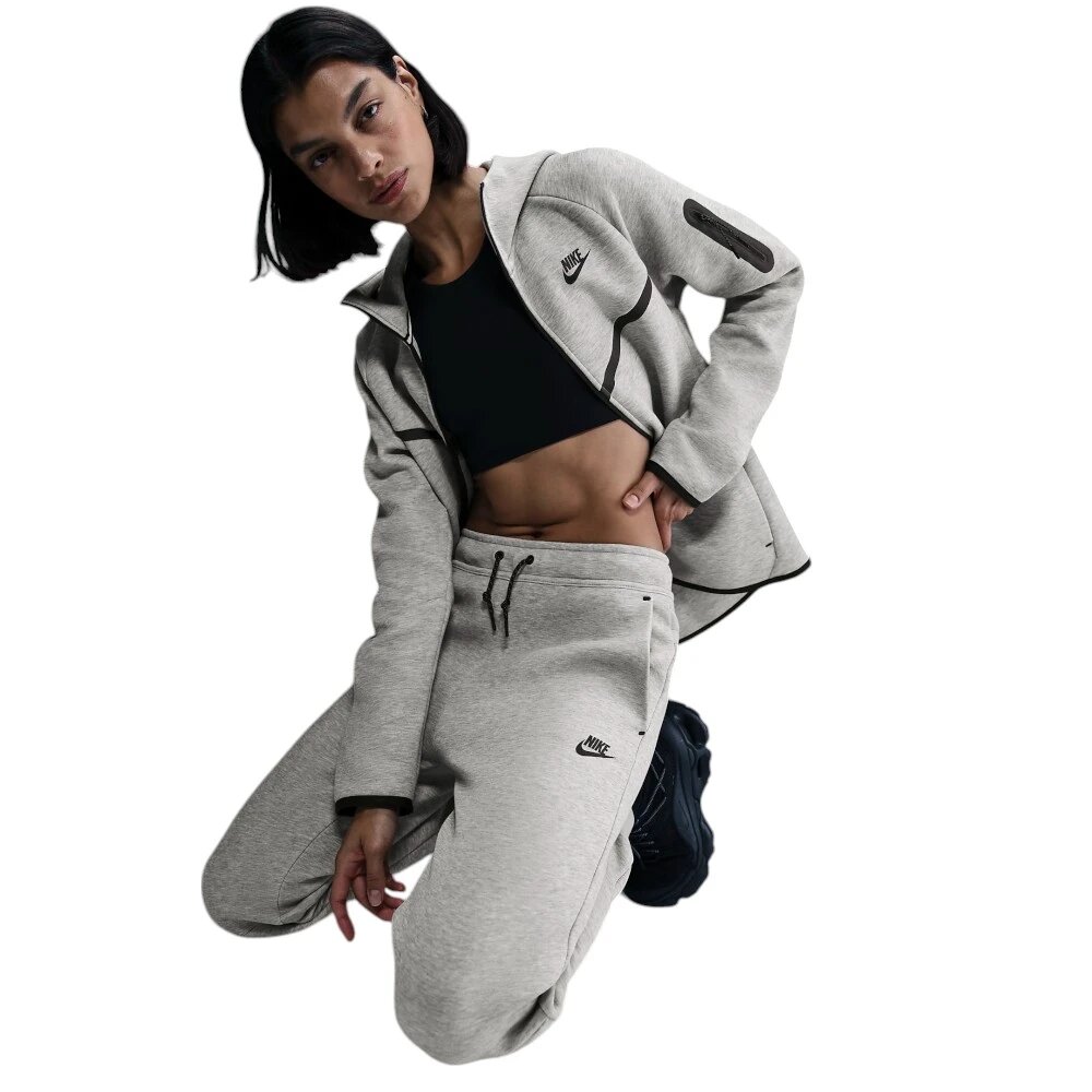 Брюки NIKE, размер XL INT, серый — фото 1