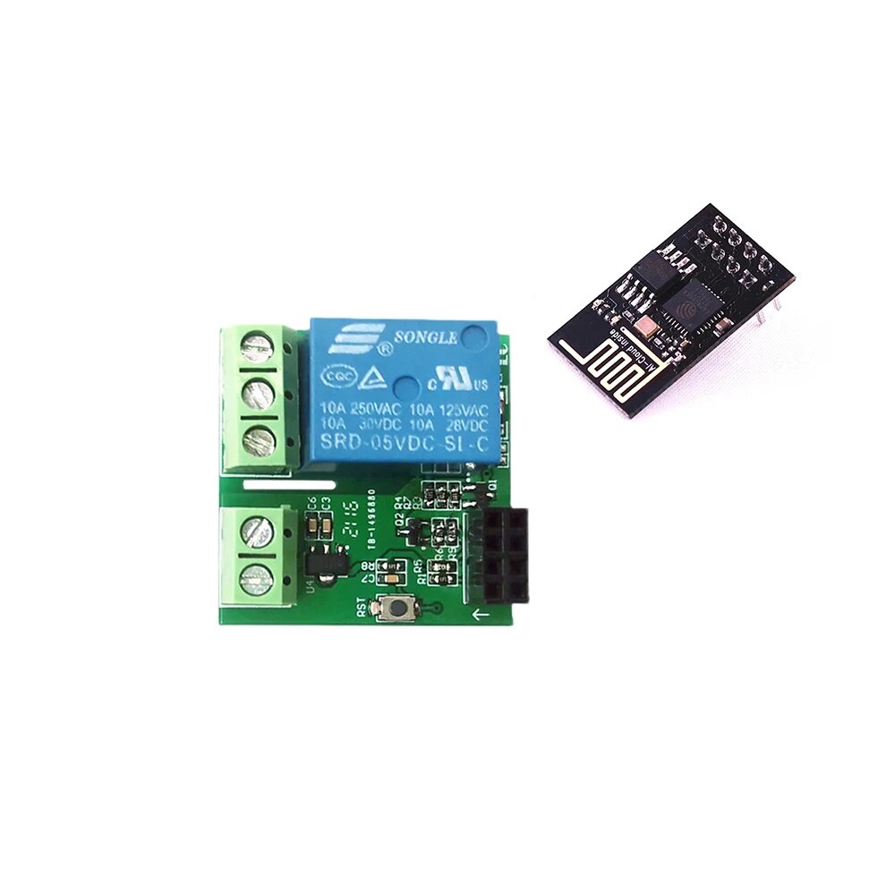ESP8266 ESP-01/01S WiFi реле модуль, 1 channel ESP01