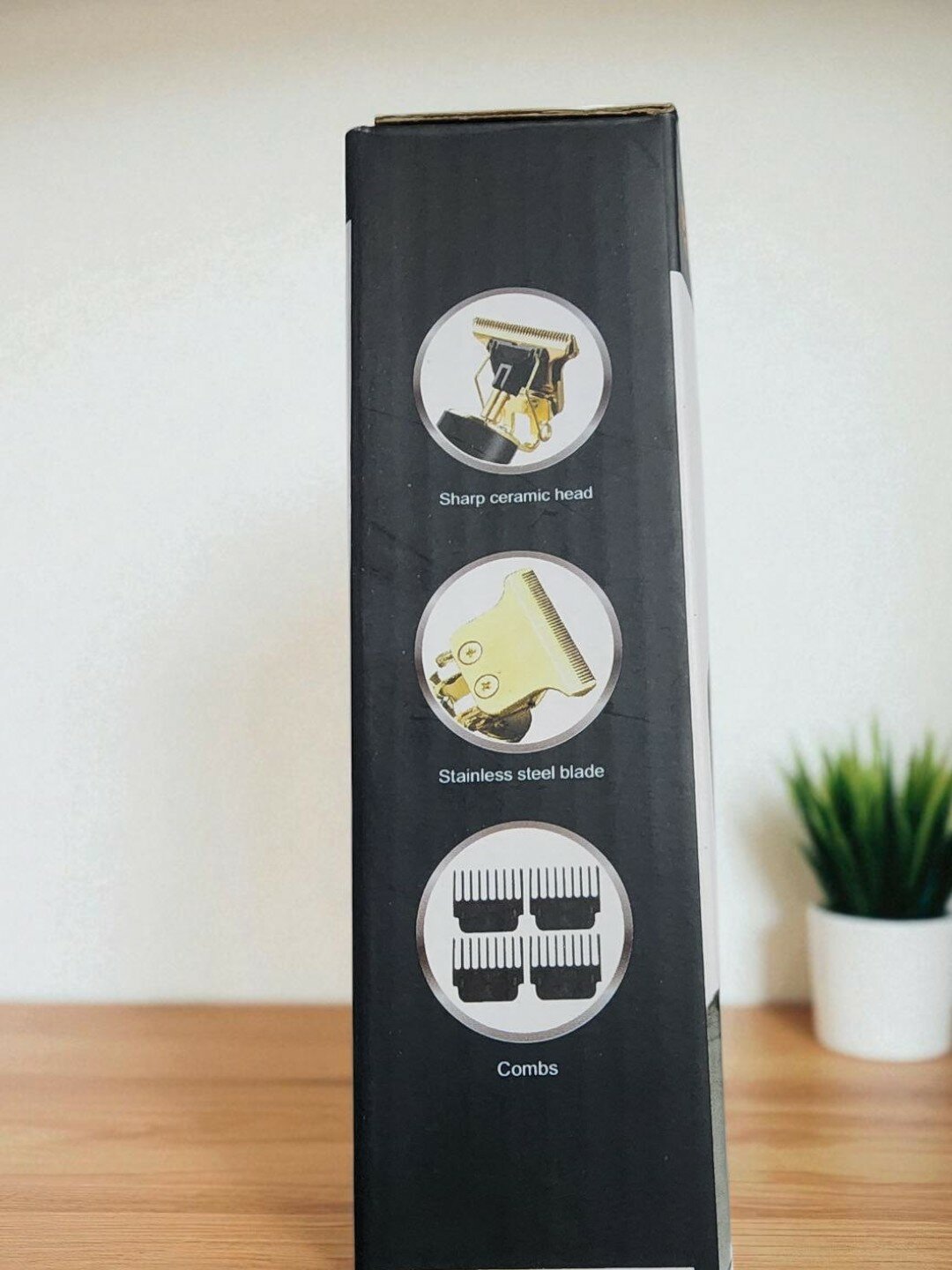 Триммер "Vintage T9", для стрижки волос, бороды и тела, с USB зарядкой — фото 1