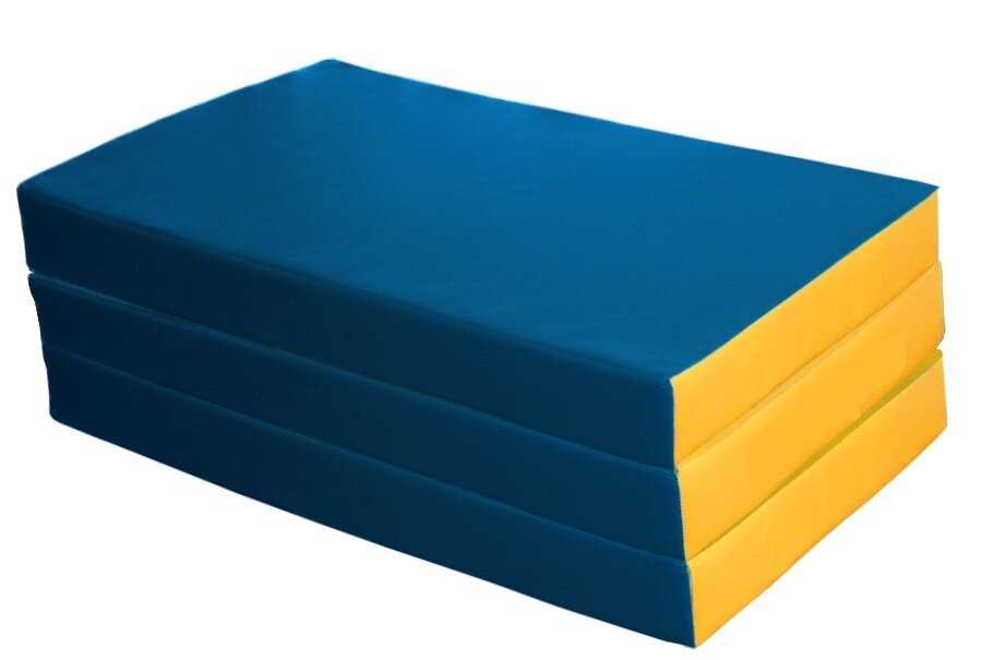 Гимнастический Мат №6 (150 х 100 х 10) складной из 3 частей .