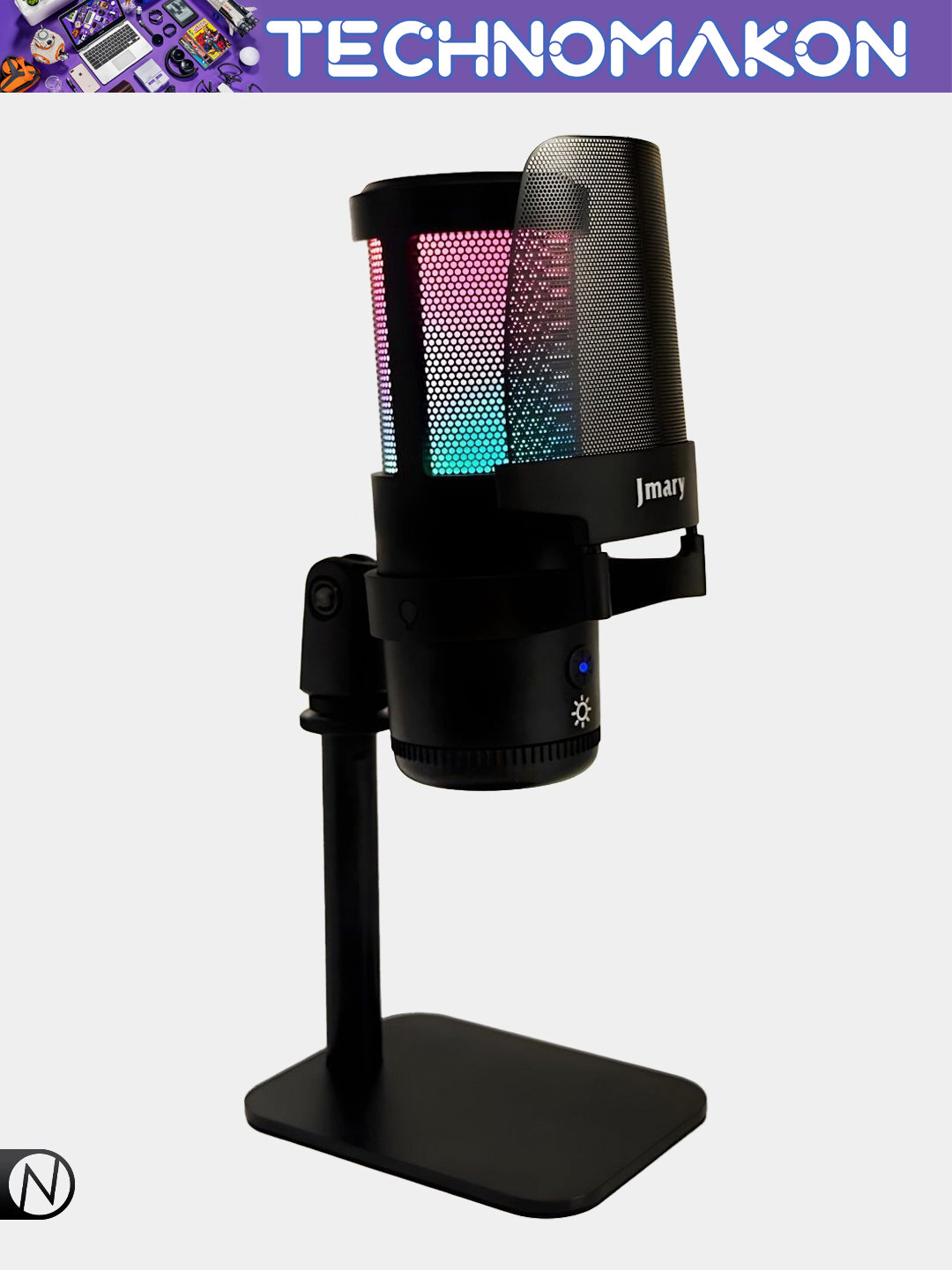 Микрофон для компьютера, игровой, студийный, для стримов, JMARY MC-PW13 — фото 1