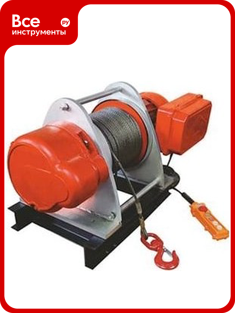 Электрическая лебедка TOR KDJ 2.5 т, 70 м, 380V 1009015