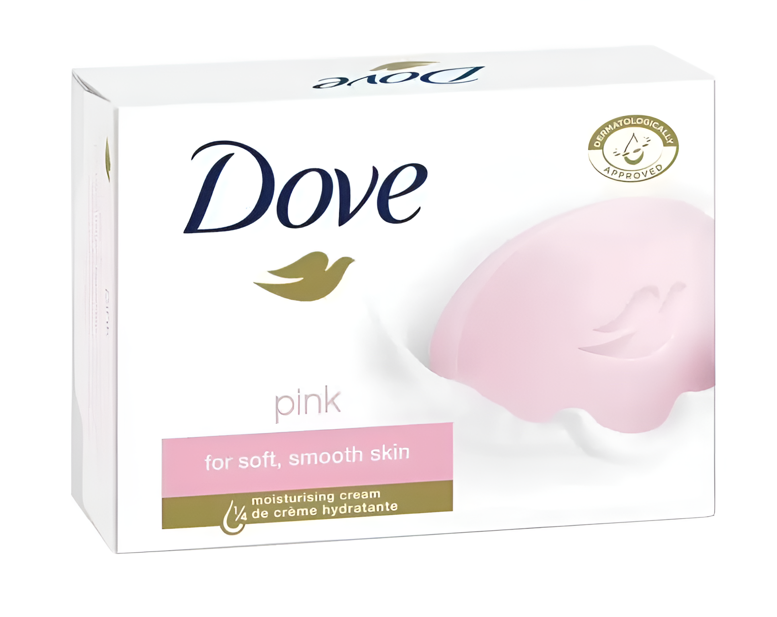 Крем-мыло Dove 90 г, с увлажняющим кремом. С ароматом: pink.