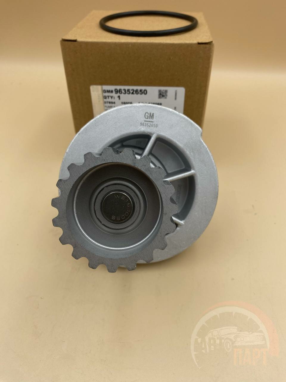 Комплект ГРМ с помпой LACETTI CRUZE 1.6 AVEO 1.4 NEXIA DOHC LANOS 1.5-1.6 DOHC 93744703 + 96352650 GM - арт. 93744703/96352650 — фото 1