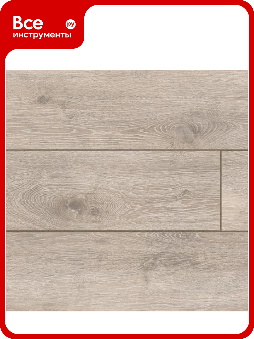 Ламинат влагостойкий WOODSTYLE Breeze 33 класс 8 мм 2156 м2 фаска Дуб Нортер серый