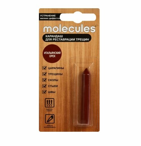 Карандаш для мебели Molecules итальянский орех 5.7 г