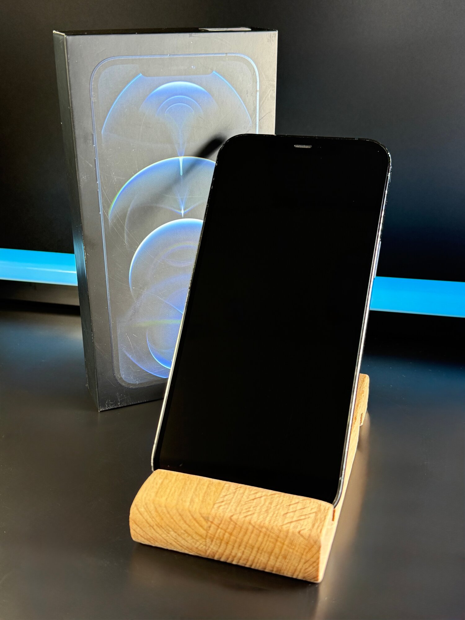 Смартфон Apple iPhone 12 Pro Max, 256gb, Pacific Blue, RU, nano SIM + eSIM — фото 1
