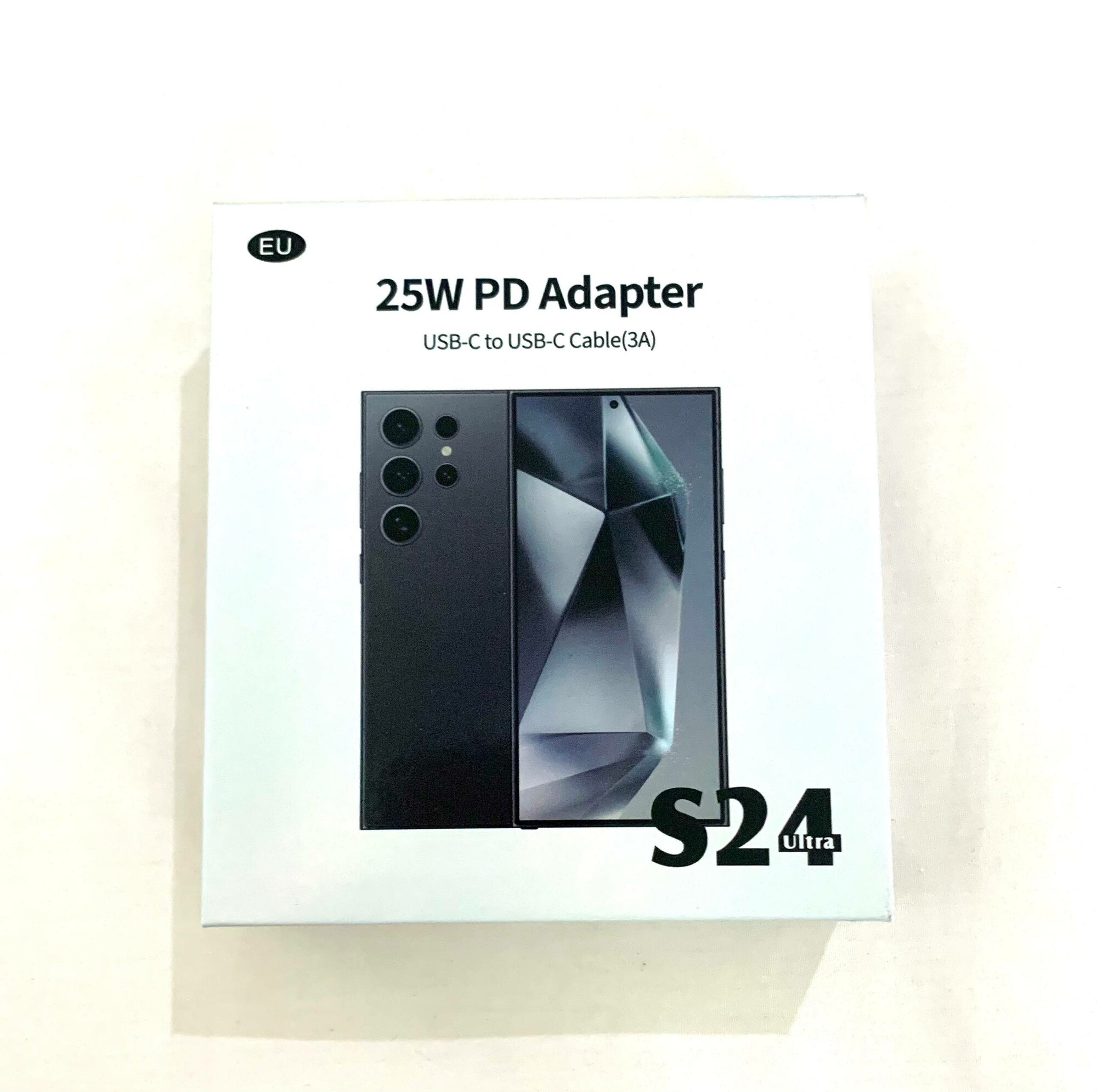 Адаптер 25W pd Adapter usb-c cable зарядное устройство - шнур в комплекте