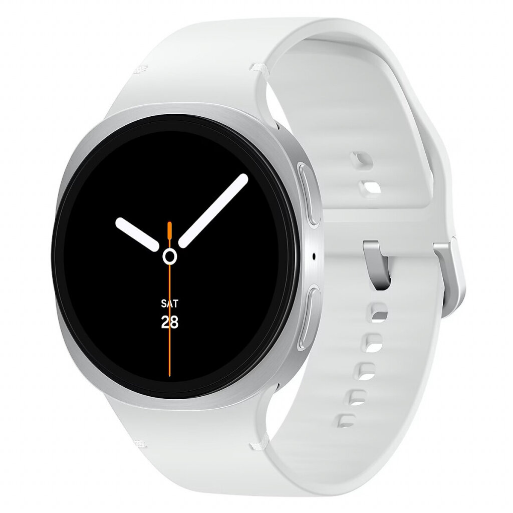 Умные часы Samsung Galaxy Watch 8, SM-L320, 40mm, Silver (Серебро/Белый)