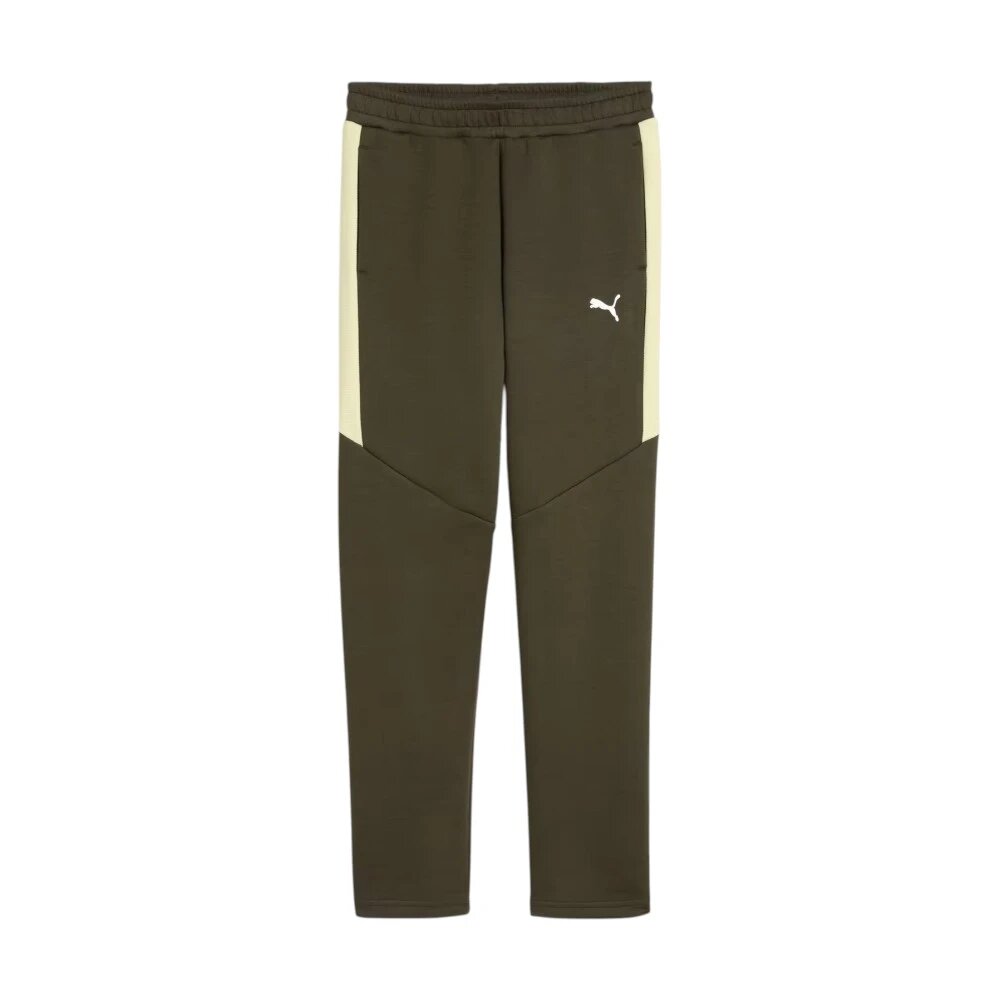 Брюки  PUMA, размер 164, зеленый — фото 1