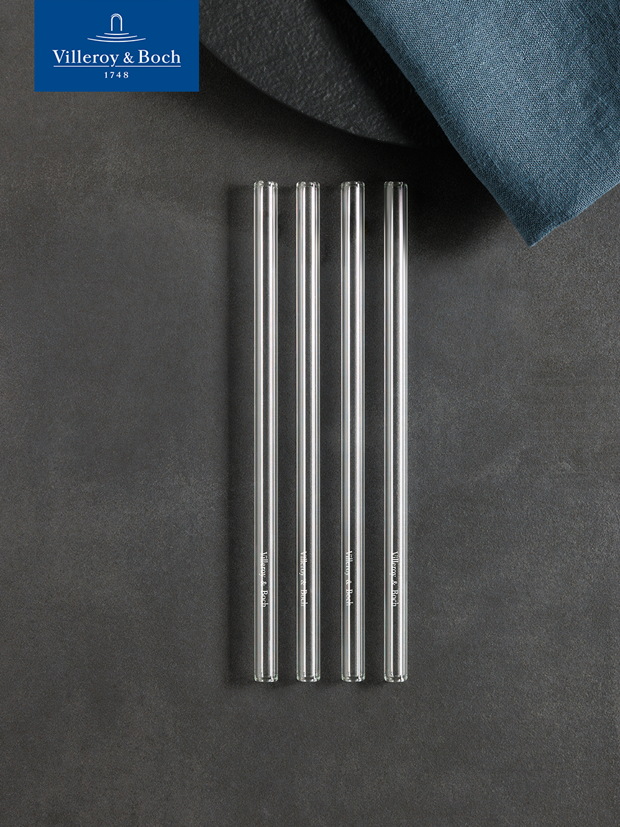 Набор стеклянных трубочек 20 см, Purismo Bar, Villeroy & Boch