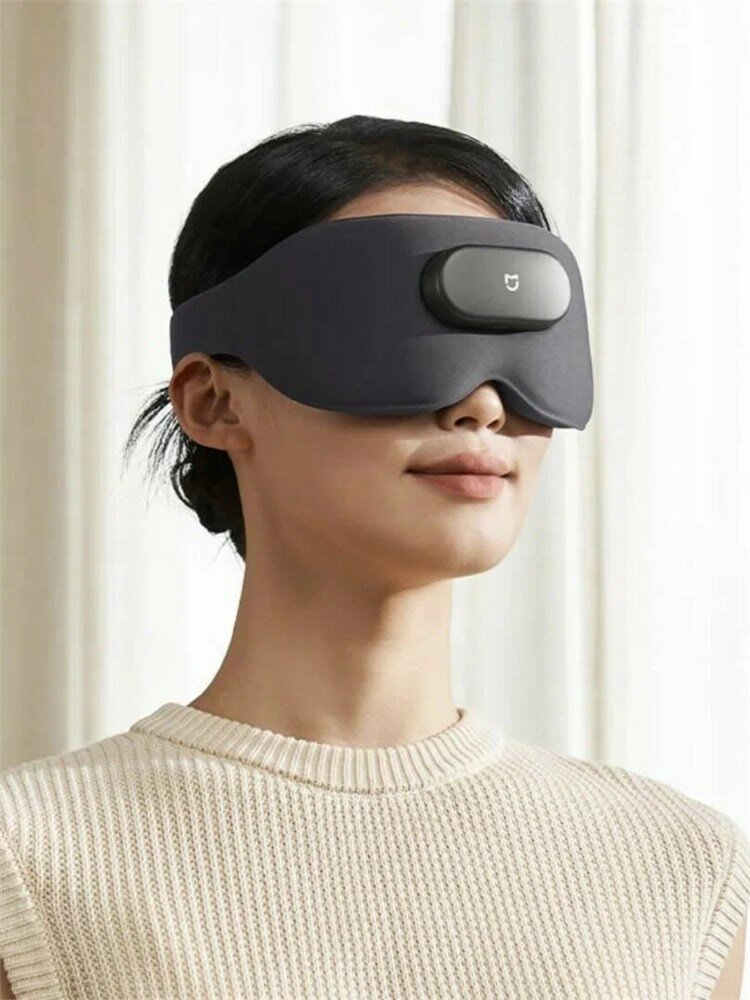 Картинки Xiaomi Умный массажер для глаз и лица Xiaomi Mijia Smart Massage Eye Mask MJAMYZYMYY01 BHR07XYCN Серый