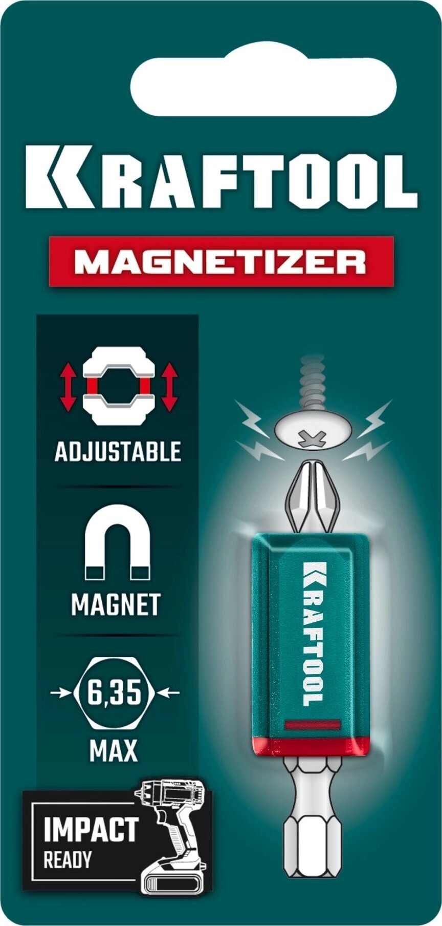 Магнитный держатель для крепежа KRAFTOOL 26777 — фото 1