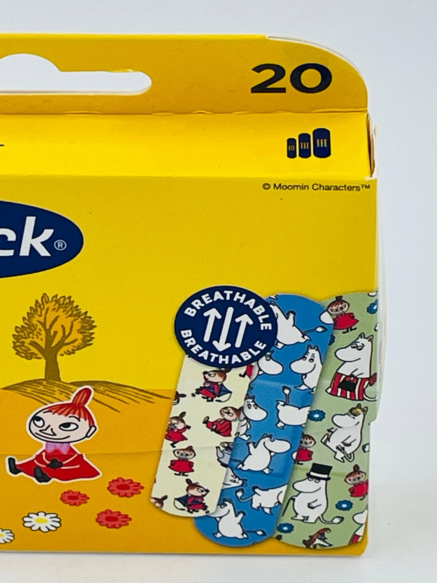 Картинки Набор детских пластырей Salvequick Муми-микс, 20 шт. (из Финляндии)