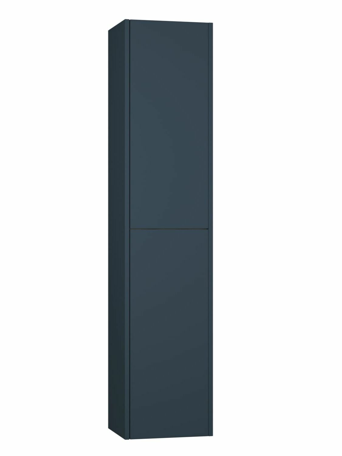 Пенал подвесной Veneciana Nera 35х160 см с полками цвет индиго