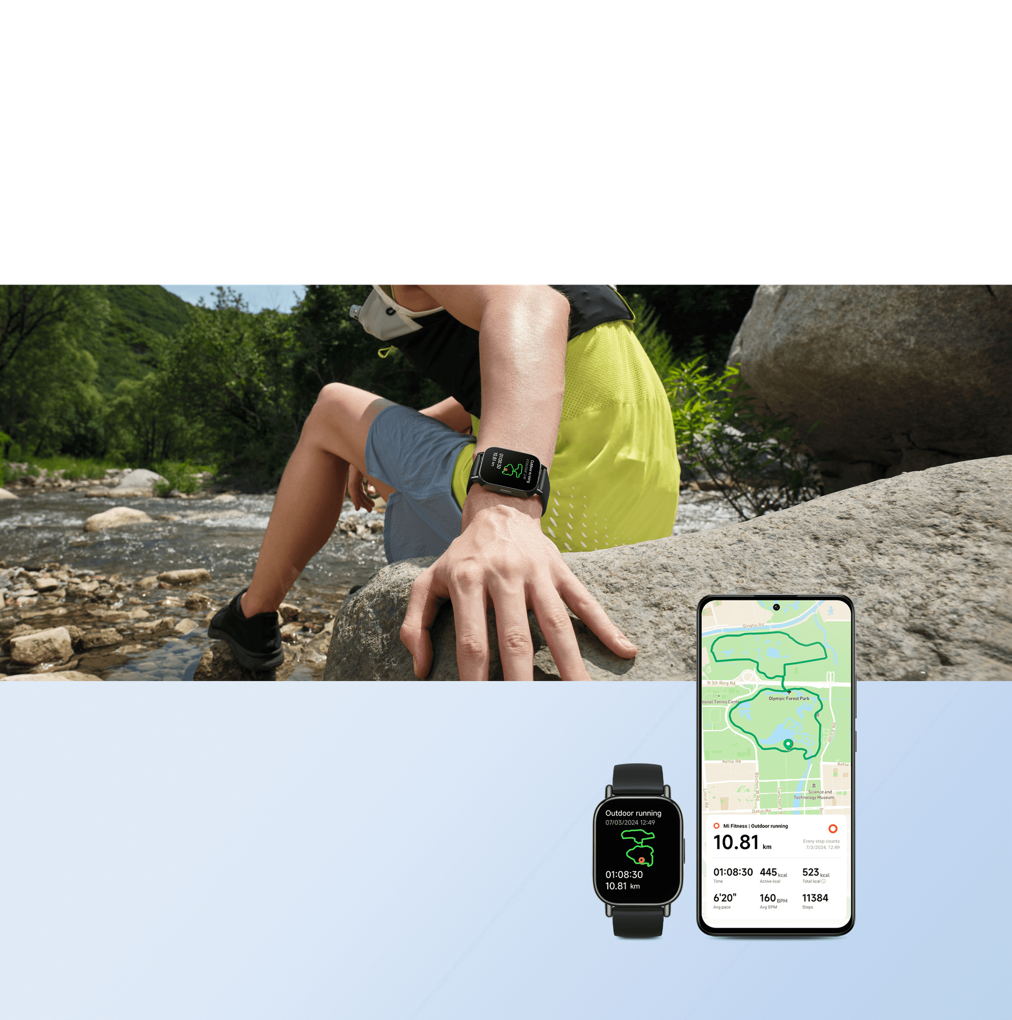 Умные часы Redmi Watch 5 Lite, AMOLED экран, GPS, водонепроницаемость — фото 1