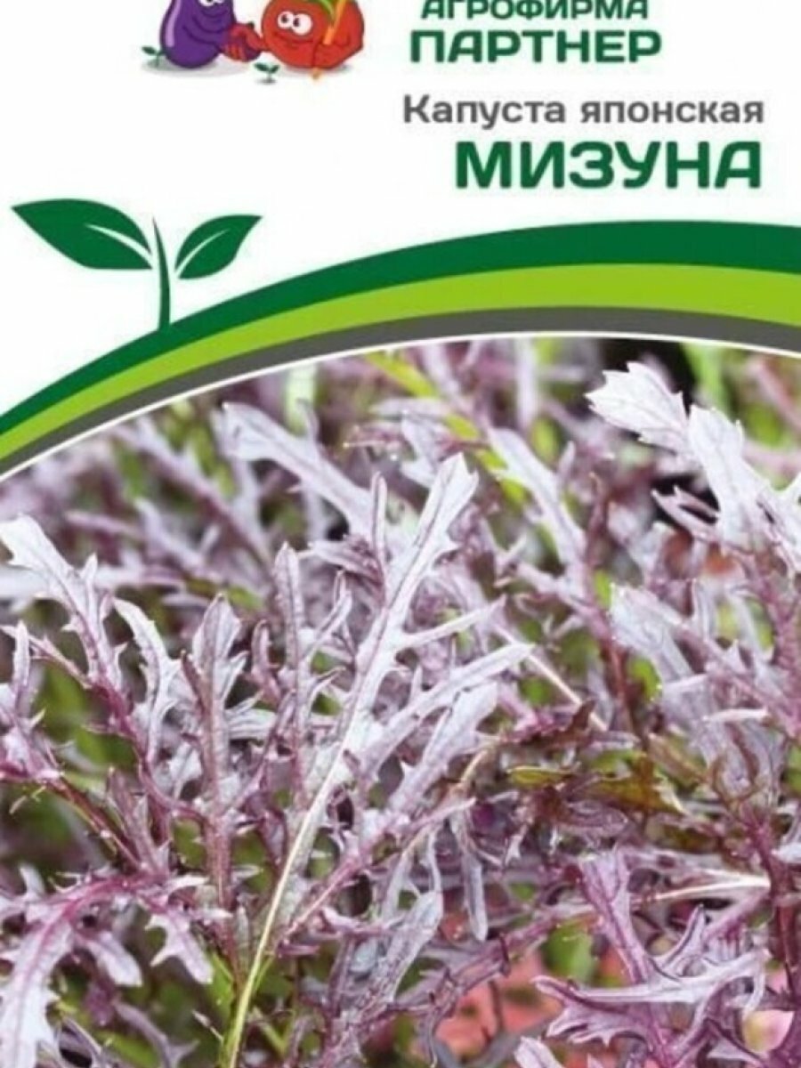 Семена Капуста японская Мизуна 1 гр. Партнер