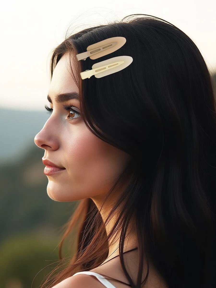 Набор заколок для волос LovelyHeirstyle, металл, пластик, 4 шт — фото 1