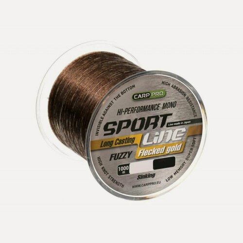 Изображение товара CARP PRO Леска Sport Line Flecked Gold 1000м 0.265мм