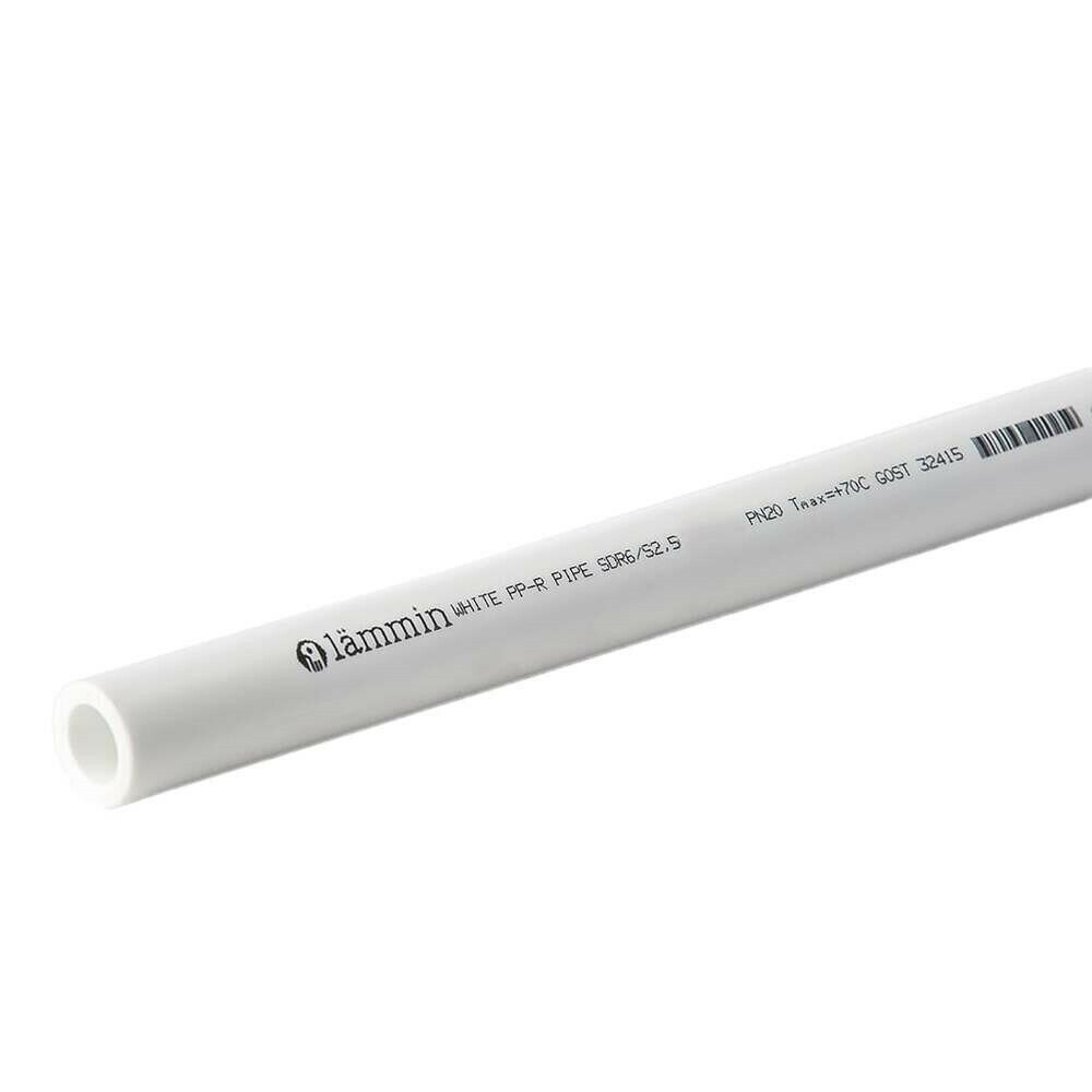 Труба полипропиленовая Lammin 50х2000 мм PN20 (Lm310130830502)