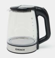 Электрический чайник BOSCH для кипячения воды. Быстрое кипячение воды