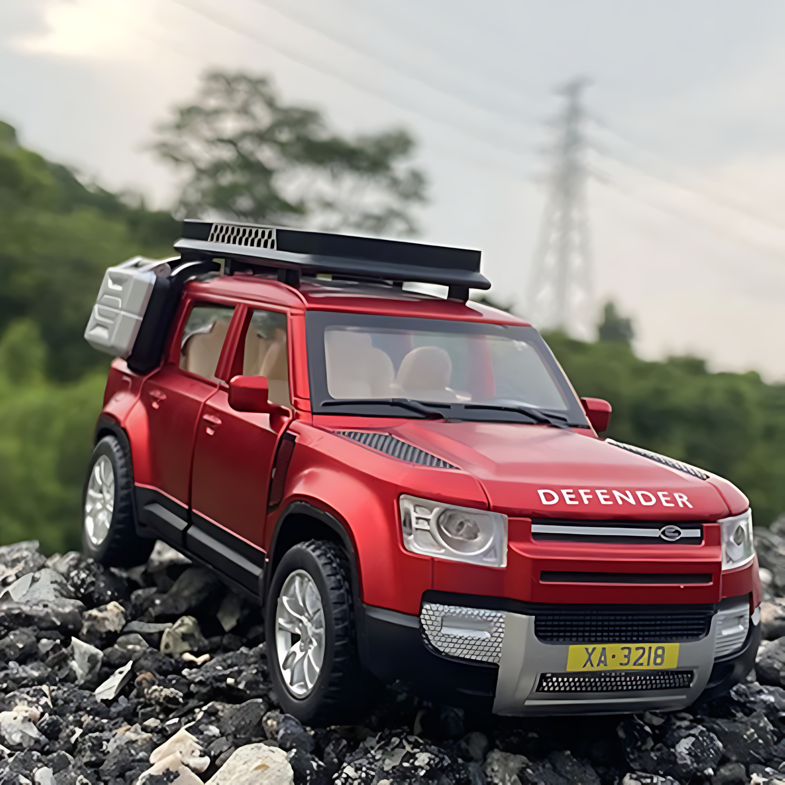 Машинка игрушечная NEWAO DEFENDER P400, масштаб 1:32, металлическая