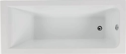 Изображение товара Акриловая ванна Aquanet Bright 233141 170x75, с каркасом, пристенная, белая, глянцевая, прямоугольная