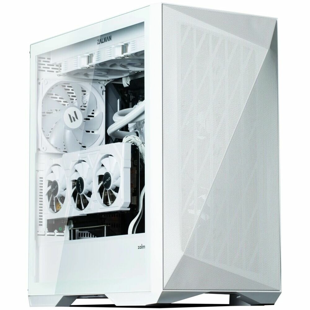 Корпус ATX Miditower Zalman Z9 Iceberg MS White — фото 1