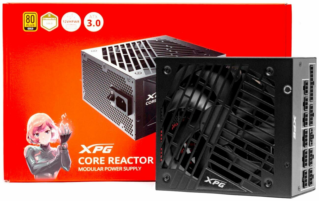 Блок питания XPG CORE REACTOR II 1000 1000W ATX3.0 GOLD (COREREACTORII1000G-BKCEU)