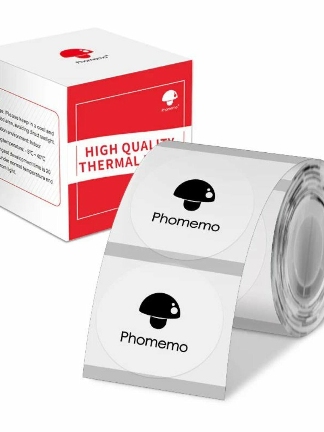 Принтер этикеток Phomemo M110, портативный термопринтер Bluetooth для штрих-кодов — фото 1