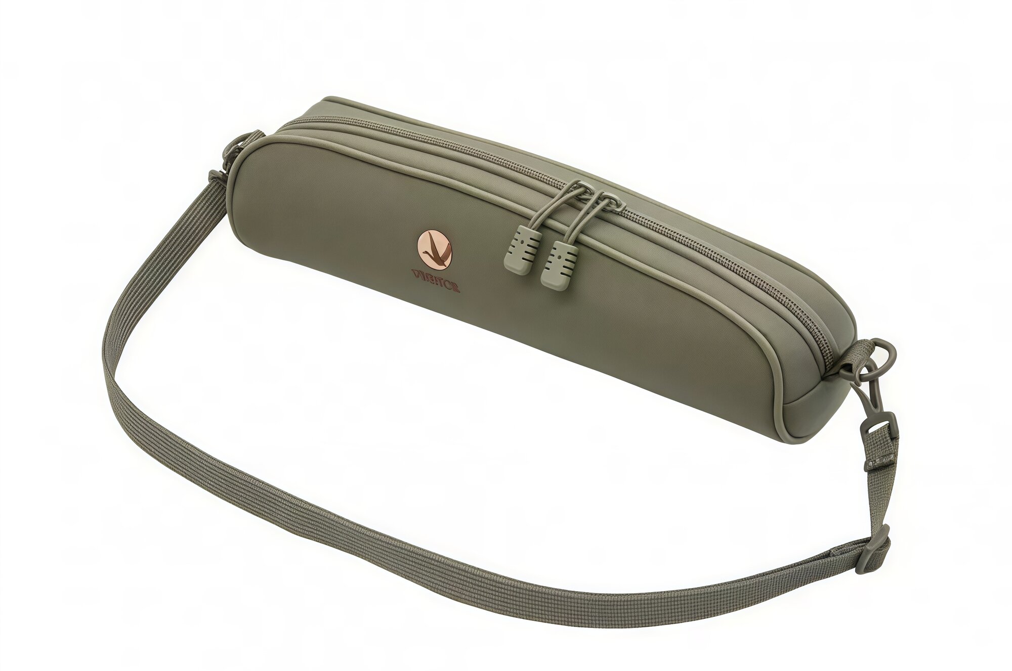 Чехол под оптику Vektor нейлоновый с мягкой подкладкой и ремнем, 30x9 см (ВО-0)