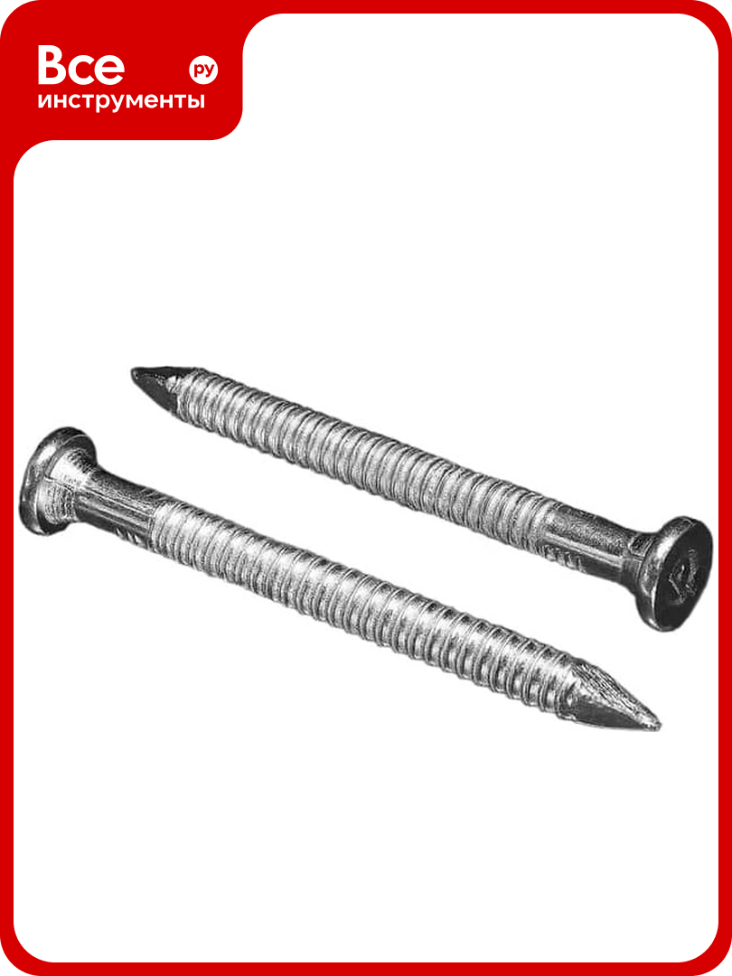 Ершеные анкерные гвозди BOWT оцинкованные 40x40 500 шт. C03854