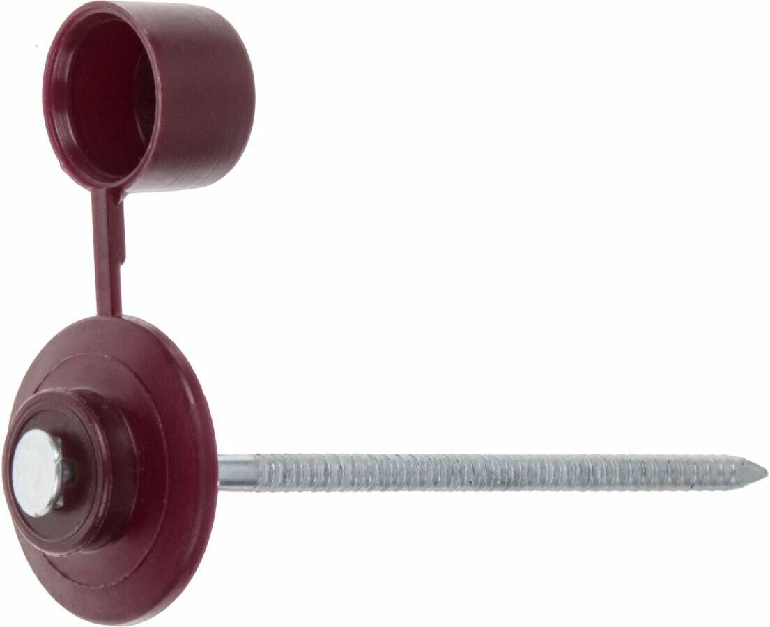 Гвоздь кровельный 28х70 мм STARFIX бордо 100 штук (SMP5-74397-100)