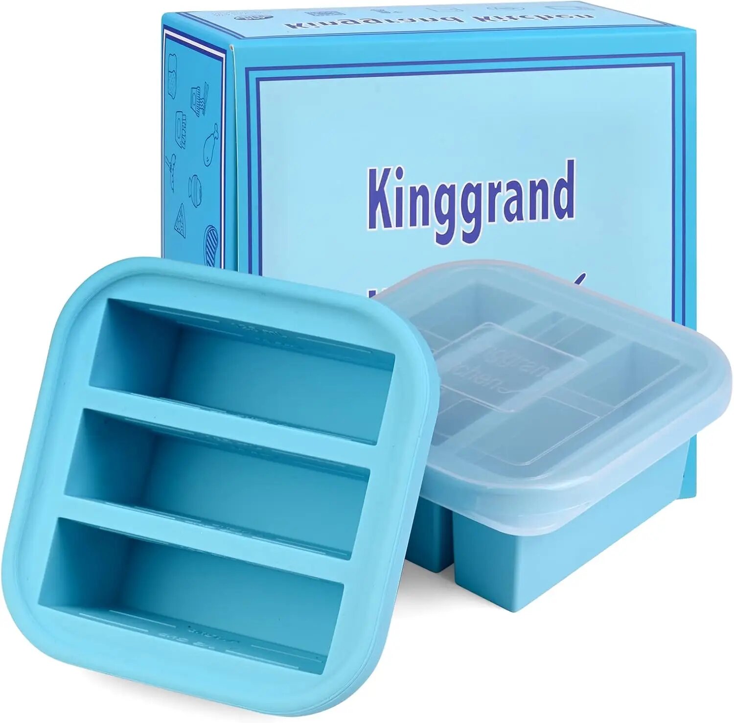 Силиконовые контейнеры для заморозки супов