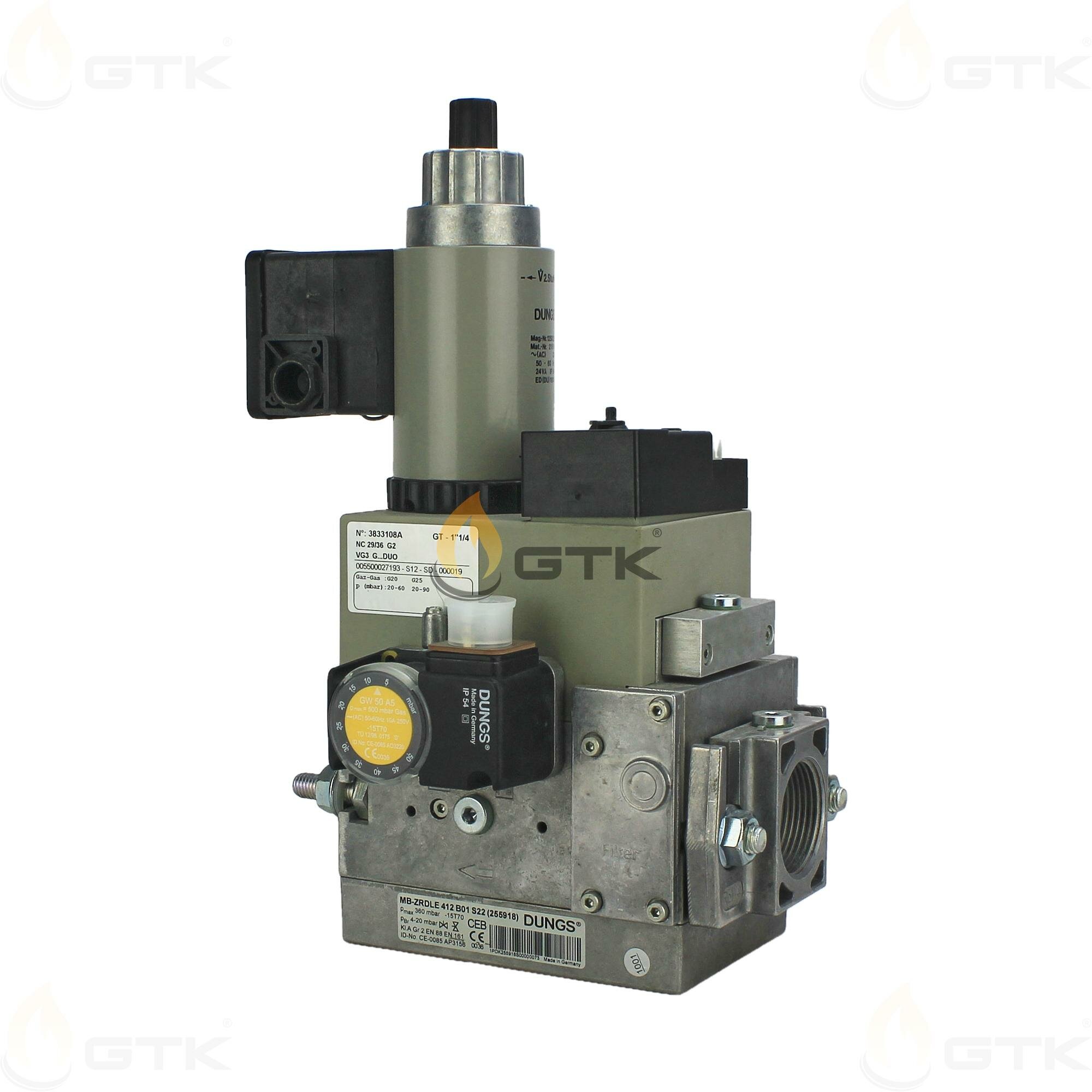 Газовый мультиблок Dungs MB-ZRDLE 412 B01 S22 230520