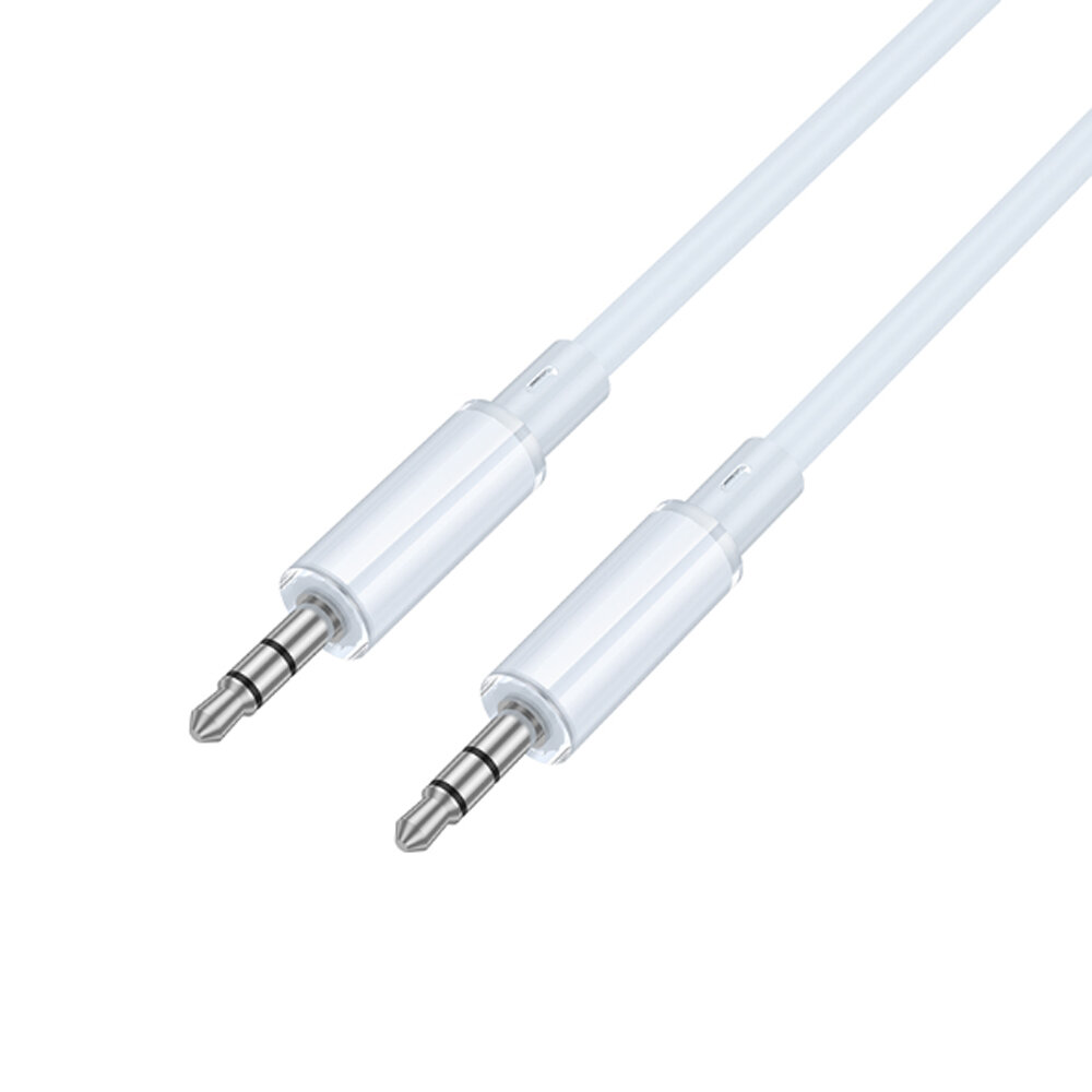 Кабель AUX Jack 35mm(m) - Jack 35mm(m) Borofone BL21 Lemon 1.0м цвет: синий