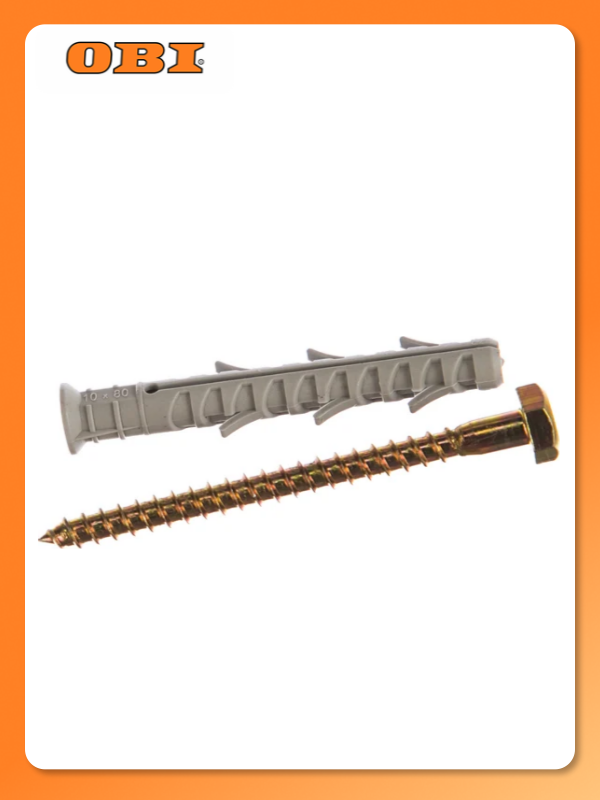 Фасадный дюбель TSX 10х80 (6 шт)