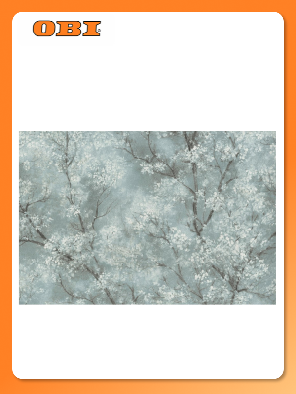 Виниловые обои ERISMANN SAKURA флизелиновая основа моющиеся зеленые 106x1005м