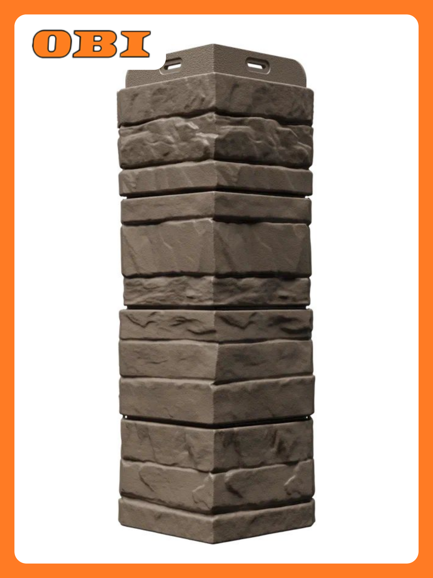 Угол Docke STANDARD для цоколя пластик цвет шоколад 40 см