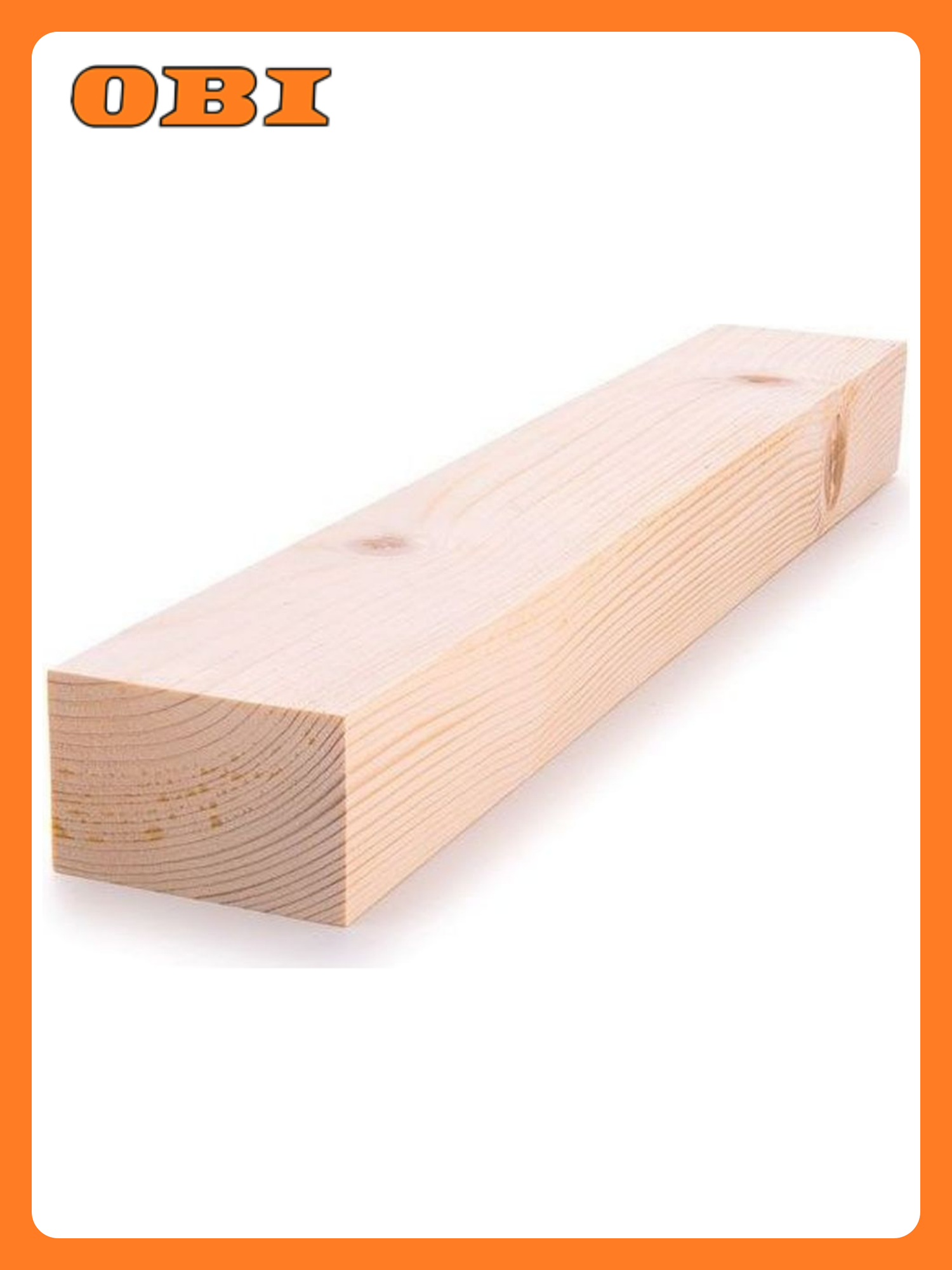 Брусок Илимлсхоз сухой строганный хвоя 1000x50x30мм бежевый