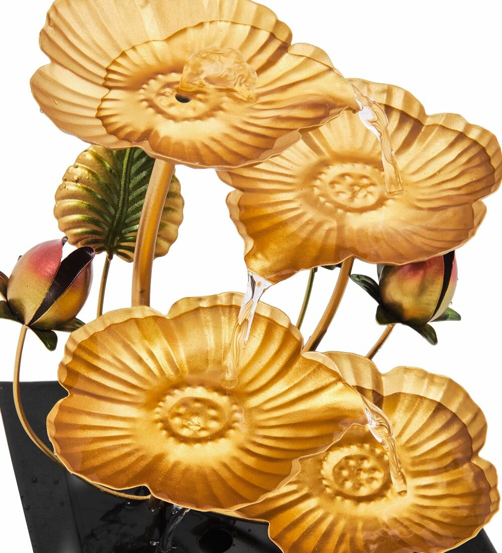 Настольный фонтан 'Золотая лилия' — фото 1