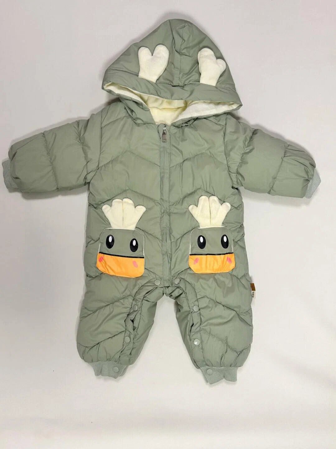 Куртка для младенцев, зимняя одежда для детей, комбинезон, детская одежда — фото 1
