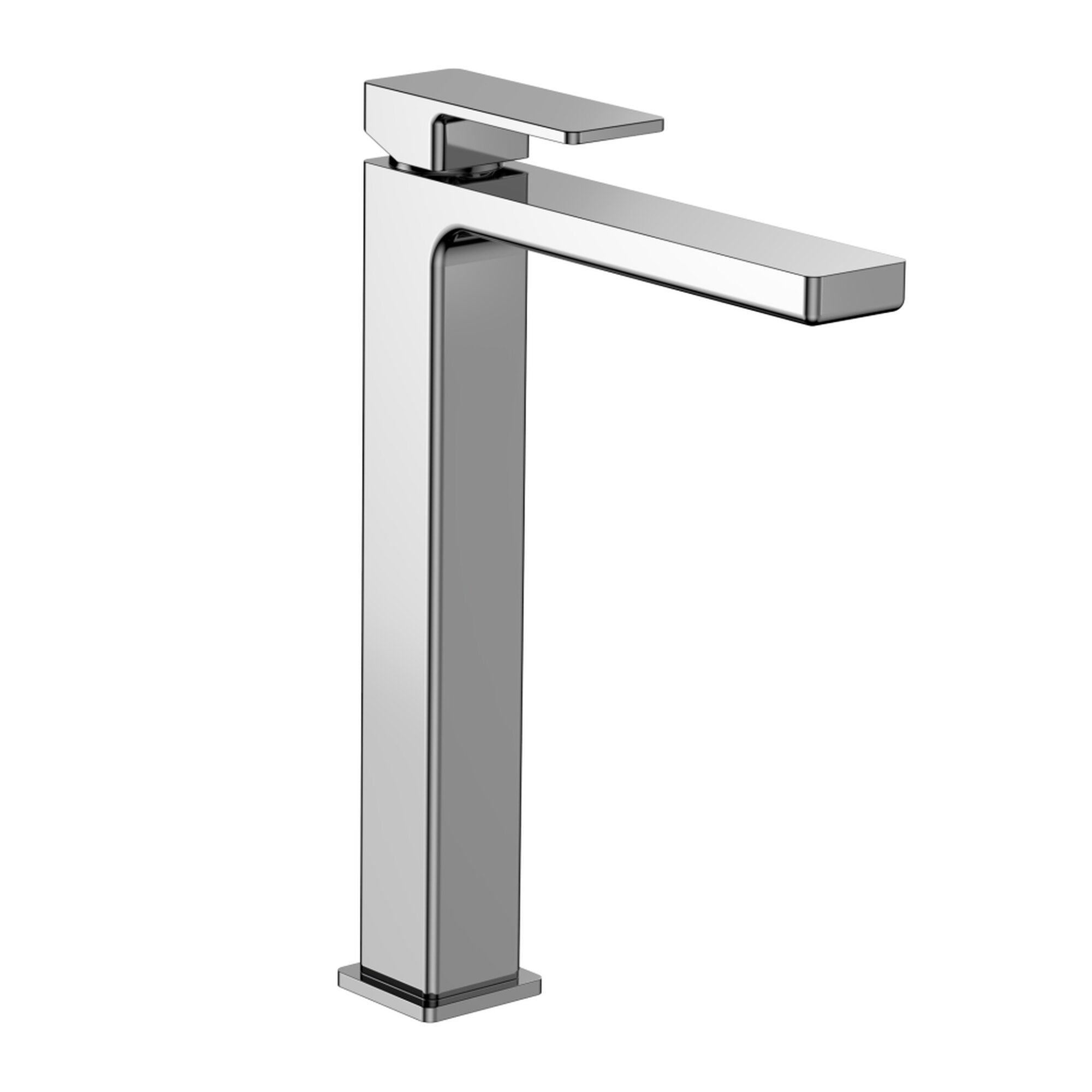 AQM6814CR Savona Смеситель для свободностоящей раковины 250мм, гладкий, подводка 1/2 ", хром