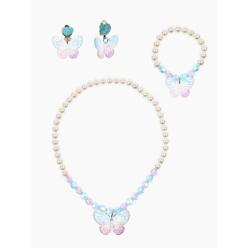 Комплект украшений Выбражулька белыйголубой 493₽