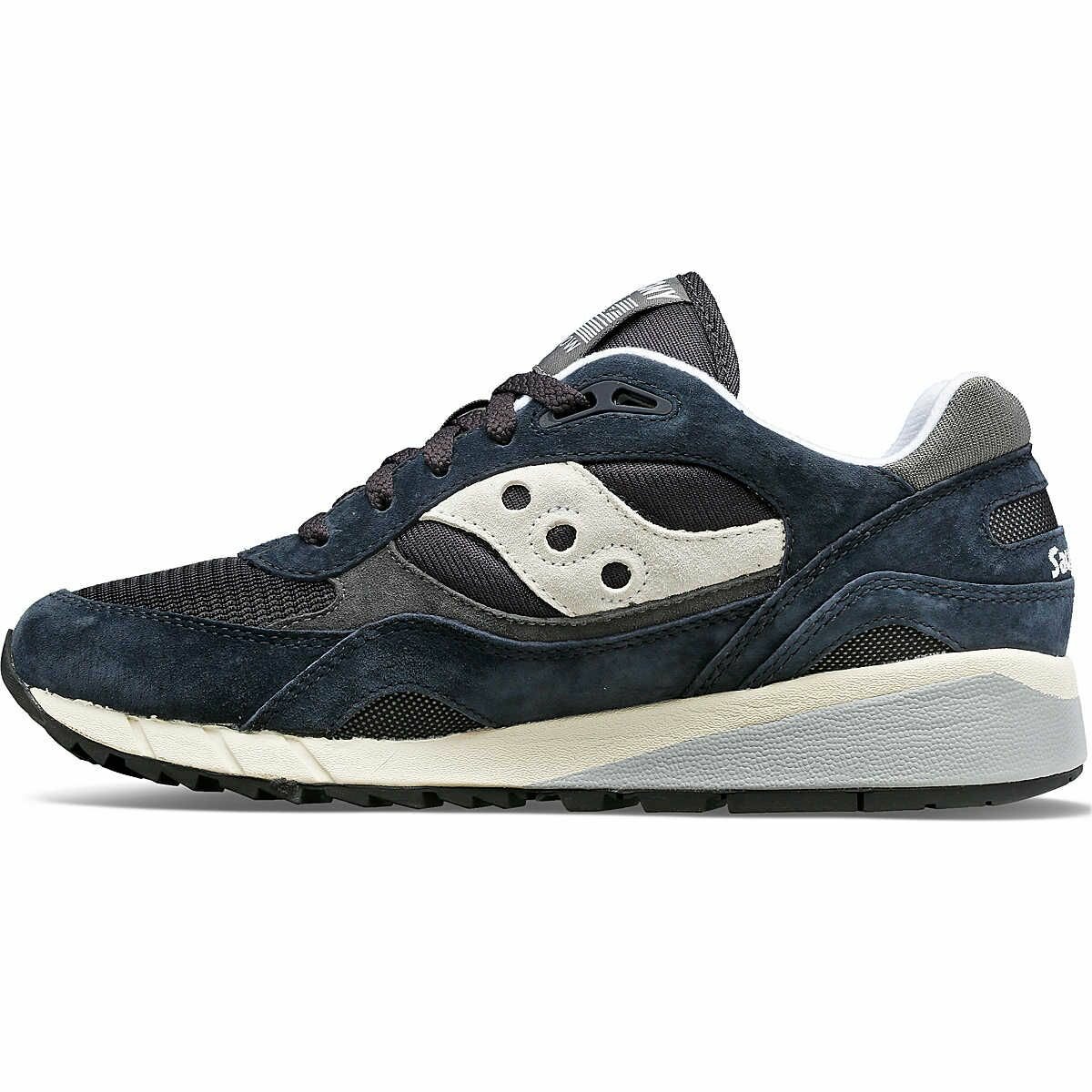 Кроссовки saucony Shadow 6000, размер 10 US, темно-синий/черный — фото 1