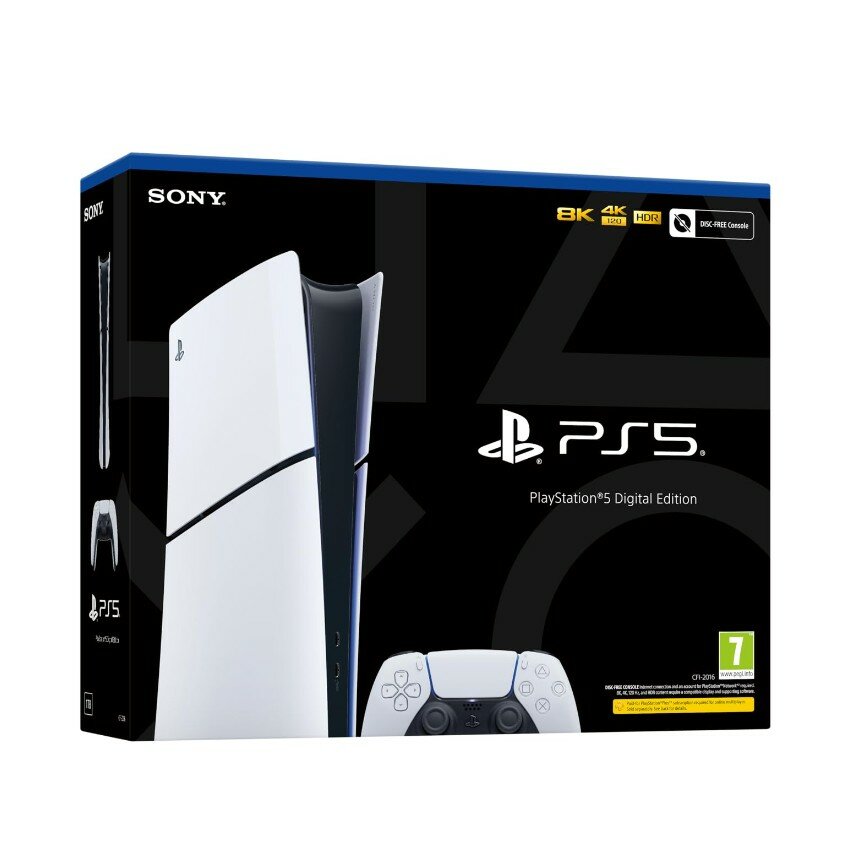Sony Игровая приставка Sony PlayStation 5 Slim Digital Edition(без дисковода) — фото 1